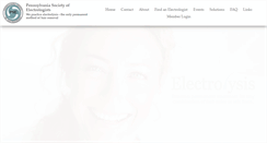 Desktop Screenshot of electrolysispa.org